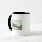 Aussicht auf die Avenue Santa Cruz Los Gatos, CA Tasse (Vorderseite Links)