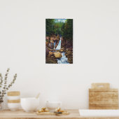 Aussicht auf die Bash-Bish Falls in der Nähe von G Poster (Küche)