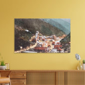 Aussicht auf die Bergstation des Hecla mit Blick a Leinwanddruck (Insitu (Wohnzimmer))