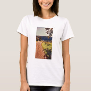 Aussicht auf die Bergstraße T-Shirt
