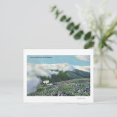 Aussicht auf die berühmte Zahnradbahn Postkarte (Stehend Vorderseite)