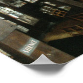 Aussicht auf die Bibliothek, Baujahr 1897-99 Poster (Ecke)