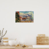 Aussicht auf die Bildung der Königin Victoria Rock Poster (Küche)