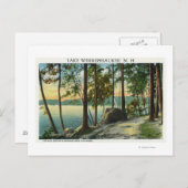 Aussicht auf die Bildung des alten Mannes Postkarte (Vorne/Hinten)