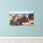 Aussicht auf die Brüche und das Yosemite-Tal Leinwanddruck (Insitu (Holzboden))