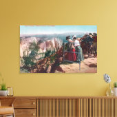 Aussicht auf die Brüche und das Yosemite-Tal Leinwanddruck (Insitu (Wohnzimmer))