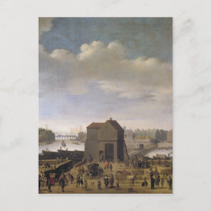 Aussicht auf die Brücke und das Quai de la Tournel Postkarte