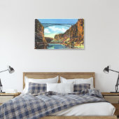 Aussicht auf die Brücke von Navajo in Lees Fähre Leinwanddruck (Insitu (Schlafzimmer))