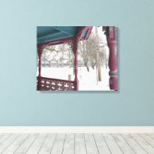 Aussicht auf die Bucht - Martha's Vineyard Leinwanddruck (Insitu (Holzboden))