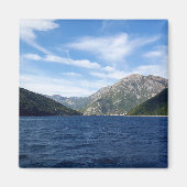 Aussicht auf die Bucht von Boka Kotorska, Monteneg Magnet (Vorne)
