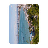 Aussicht auf die Bucht von Pattaya. Magnet (Vertikal)