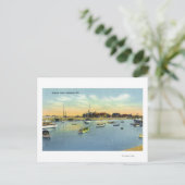 Aussicht auf die Bucht von Perkins Postkarte (Stehend Vorderseite)