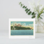 Aussicht auf die Burg Boldt Postkarte (Stehend Vorderseite)