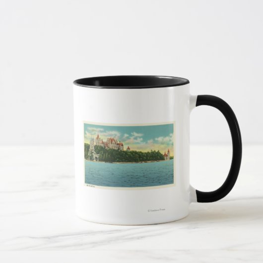 Aussicht auf die Burg Boldt Tasse (Rechts)