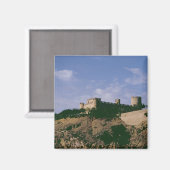 Aussicht auf die Burg Magnet (Vorderseite/Rückseite)