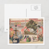 Aussicht auf die East Nave des Crystal Palace mit  Postkarte (Vorne/Hinten)