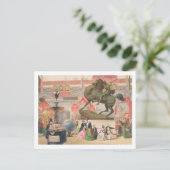 Aussicht auf die East Nave des Crystal Palace mit  Postkarte (Stehend Vorderseite)