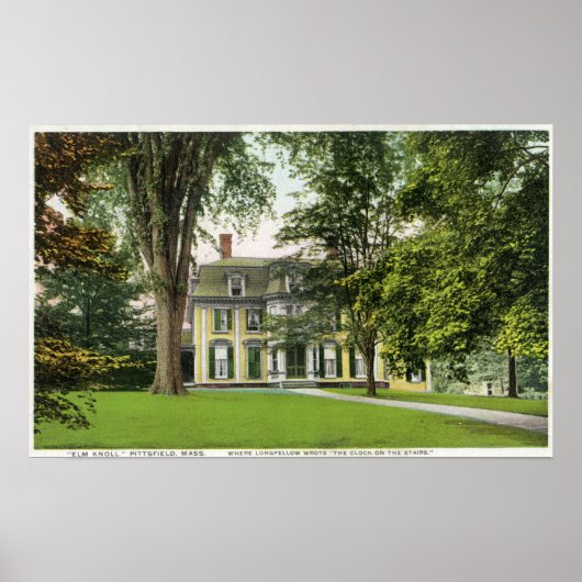 Aussicht auf die Elm Knoll, hier wohnhaft Longfell Poster (Vorne)