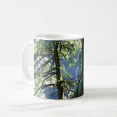 Aussicht auf die Elowah Falls, Oregon Kaffeetasse (Vorderseite Links)