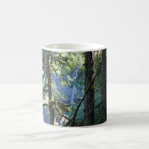 Aussicht auf die Elowah Falls, Oregon Kaffeetasse