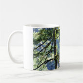Aussicht auf die Elowah Falls, Oregon Kaffeetasse (Links)