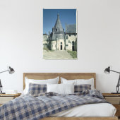 Aussicht auf die Evrault-Tour Leinwanddruck (Insitu (Schlafzimmer))