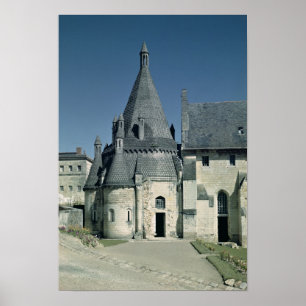 Aussicht auf die Evrault-Tour Poster