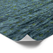 Aussicht auf die Fähre von Block Island Poster (Ecke)