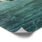 Aussicht auf die Fähre von Oakland Poster (Ecke)