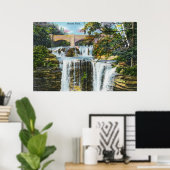 Aussicht auf die Fälle von Haines Poster (Heimbüro)