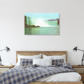 Aussicht auf die Fälle von Horseshoe Leinwanddruck (Insitu (Schlafzimmer))