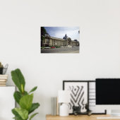Aussicht auf die Fassade des Petit-Palais Poster (Heimbüro)