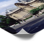 Aussicht auf die Fassade des Petit-Palais Poster (Ecke)