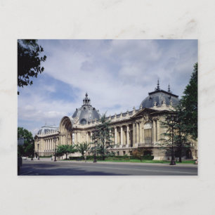 Aussicht auf die Fassade des Petit-Palais Postkarte