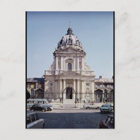 Aussicht auf die Fassade des Val-de-Grace Postkarte (Vorderseite)