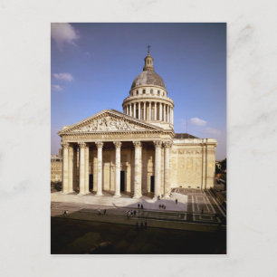 Aussicht auf die Fassade, erbaut 1757-90 Postkarte