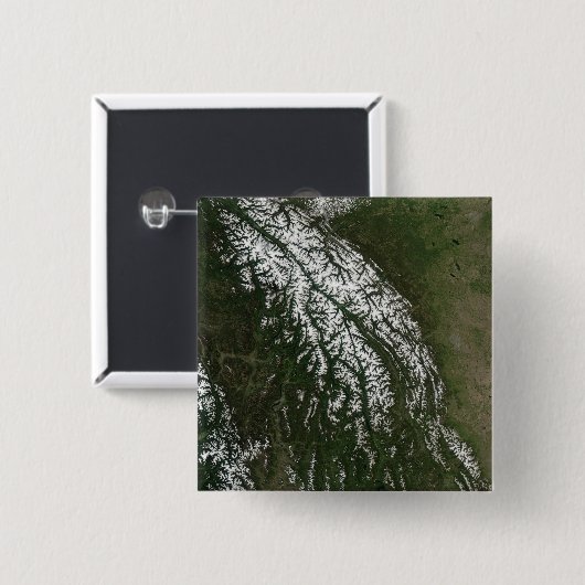 Aussicht auf die Felsengebirge Button (Vorne & Hinten)