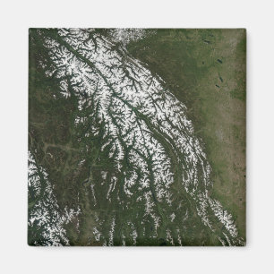 Aussicht auf die Felsengebirge Magnet