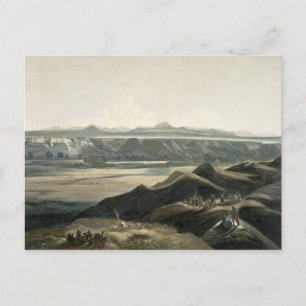 Aussicht auf die Felsgebirge, Platte 44 aus Band Postkarte