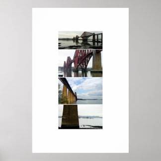 Aussicht auf die Forth Rail Bridge Poster