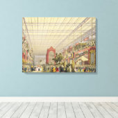 Aussicht auf die fremde Nave der Großen Ausstellun Leinwanddruck (Insitu (Holzboden))