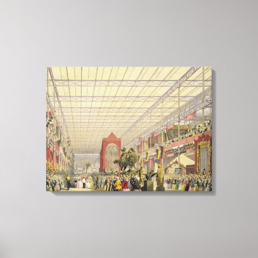 Aussicht auf die fremde Nave der Großen Ausstellun Leinwanddruck (Vorderseite)