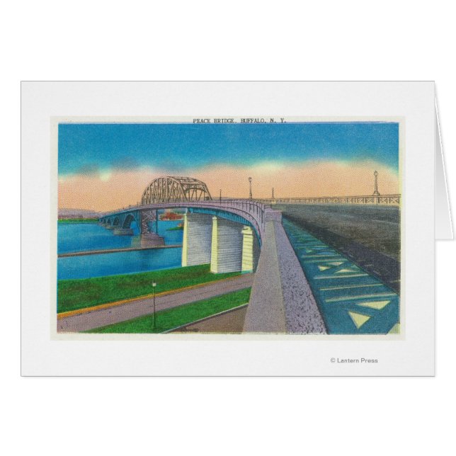 Aussicht auf die Friedensbrücke (Vorderseite (Horizontal))