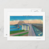 Aussicht auf die Friedensbrücke Postkarte (Vorne/Hinten)