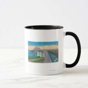 Aussicht auf die Friedensbrücke Tasse