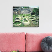 Aussicht auf die Geschäfte Leinwanddruck (Insitu (Wohnzimmer))