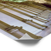 Aussicht auf die Grande Salle des Fetes nach 1871 Poster (Ecke)