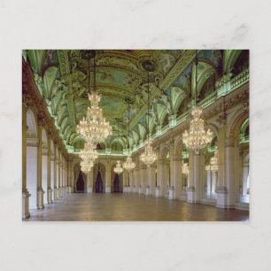 Aussicht auf die Grande Salle des Fetes nach 1871 Postkarte