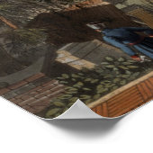 Aussicht auf die Große Dagon-Pagode und den benach Poster (Ecke)