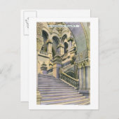 Aussicht auf die Große Treppe Postkarte (Vorne/Hinten)